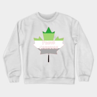 Proud Canadian (Aromantic) Crewneck Sweatshirt